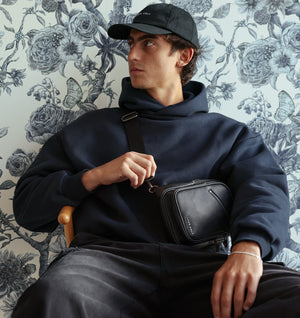 Heavy Crop Box Hood - Dark Navy
