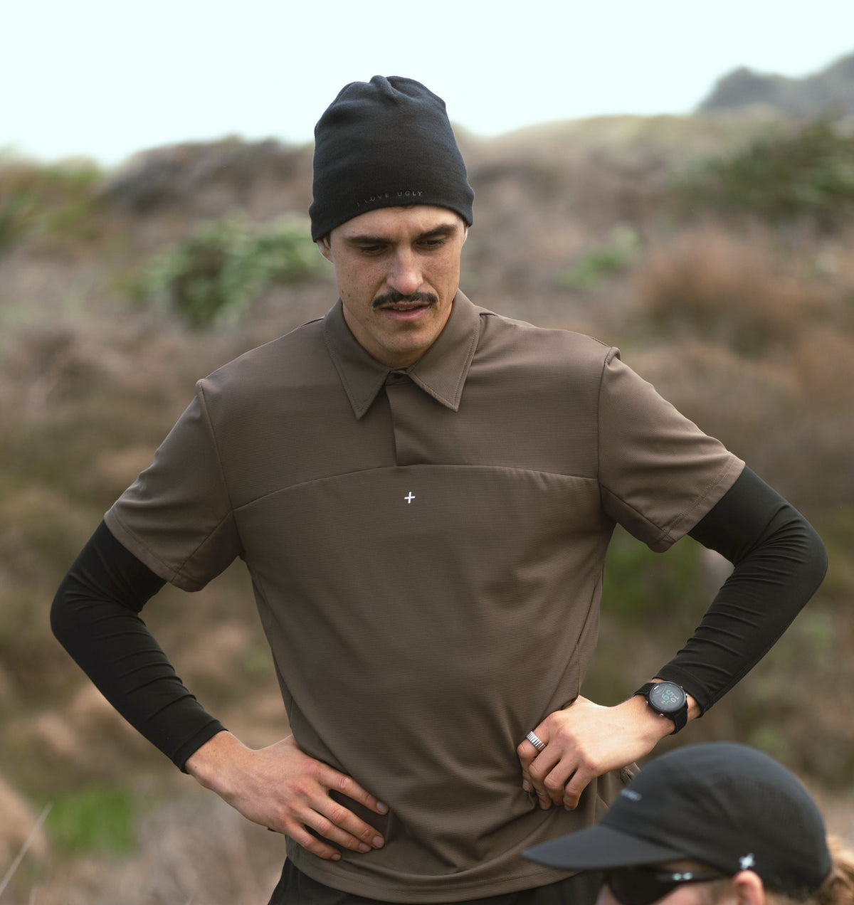 Active SS Polo Shirt - Nutmeg