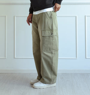 Balloon Cargo Pant - Vintage Moss