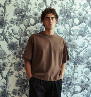 Crop Box Tee - Toffee