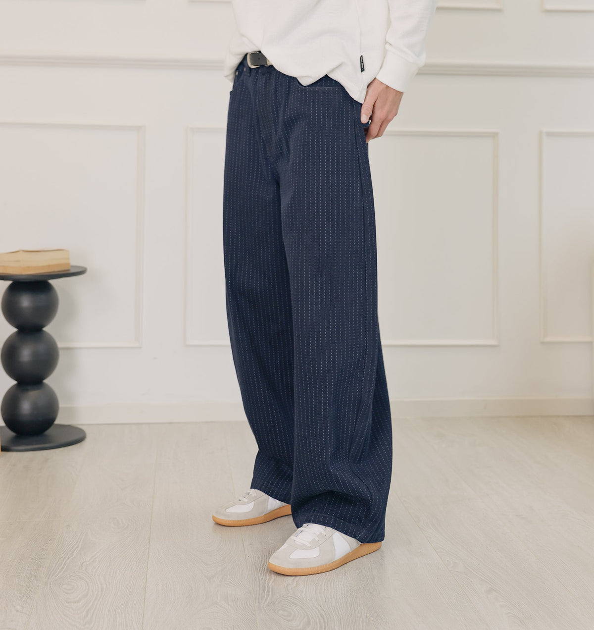 Balloon Denim - Pinstripe
