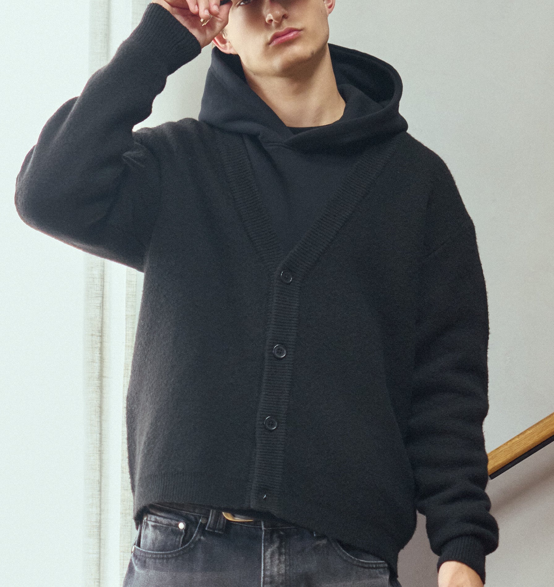 Nelson Cardigan - Black