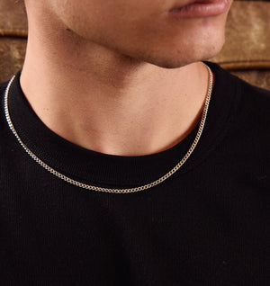 Fine Cuban Chain - Silver