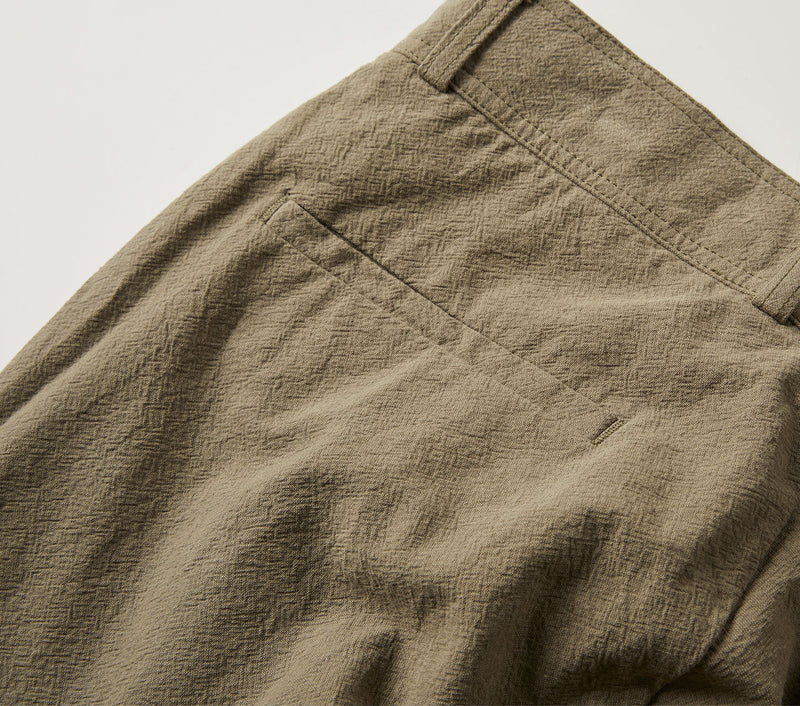 Linen Slim Kobe Pant - Dusty Green