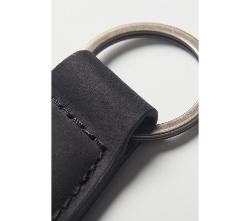 Leather Key Fob - Black