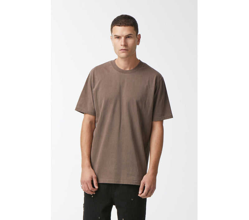Relaxed Tee - Washed Brown