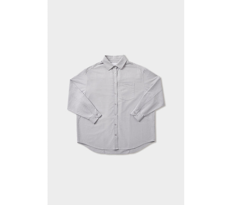 Brooklyn Oversized Shirt - Grey