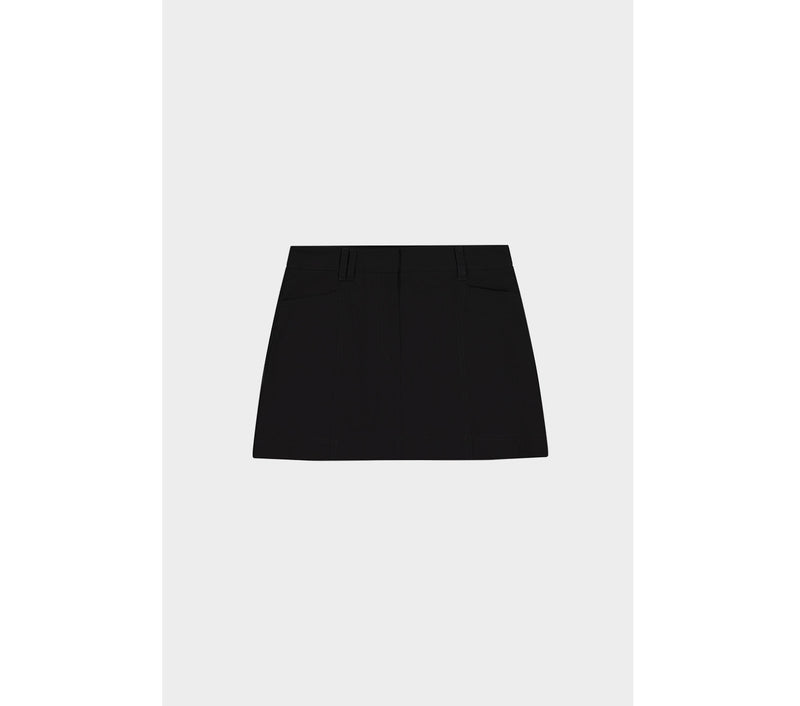Stevie Tailored Skirt - Black